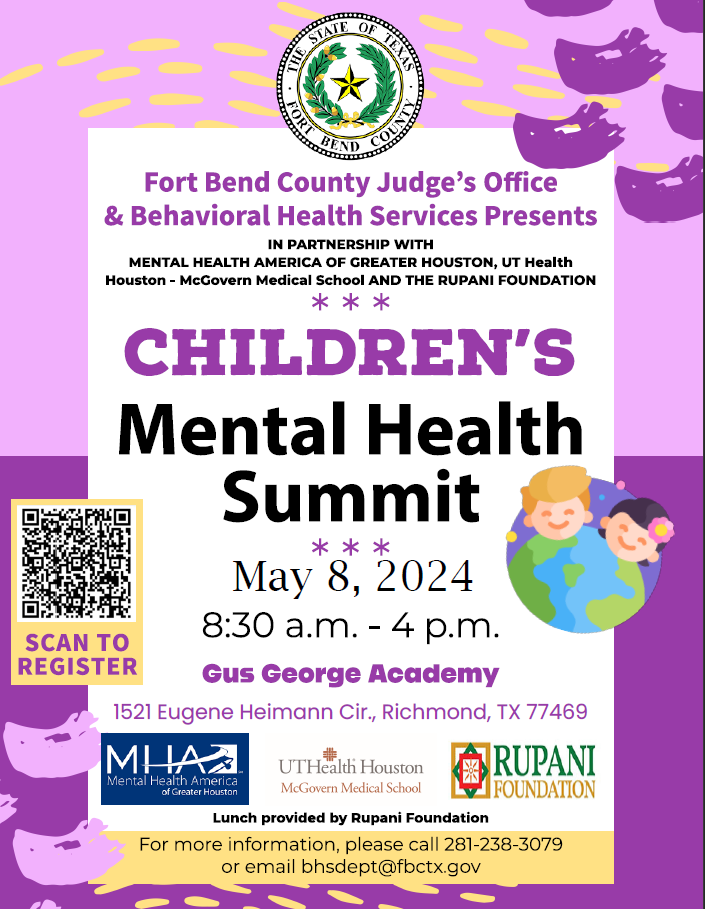Children's Mental Health Summit May 2024