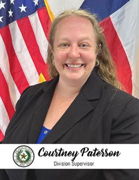 Courtney Paterson - Division Supervisor