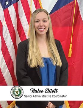 Halee Elliott - Senior Administrative Coordinator